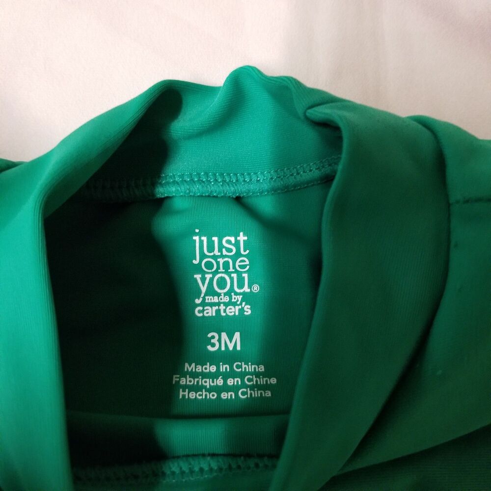 Just One You Carter's Green Rashguard 3M - Picture 2 of 2